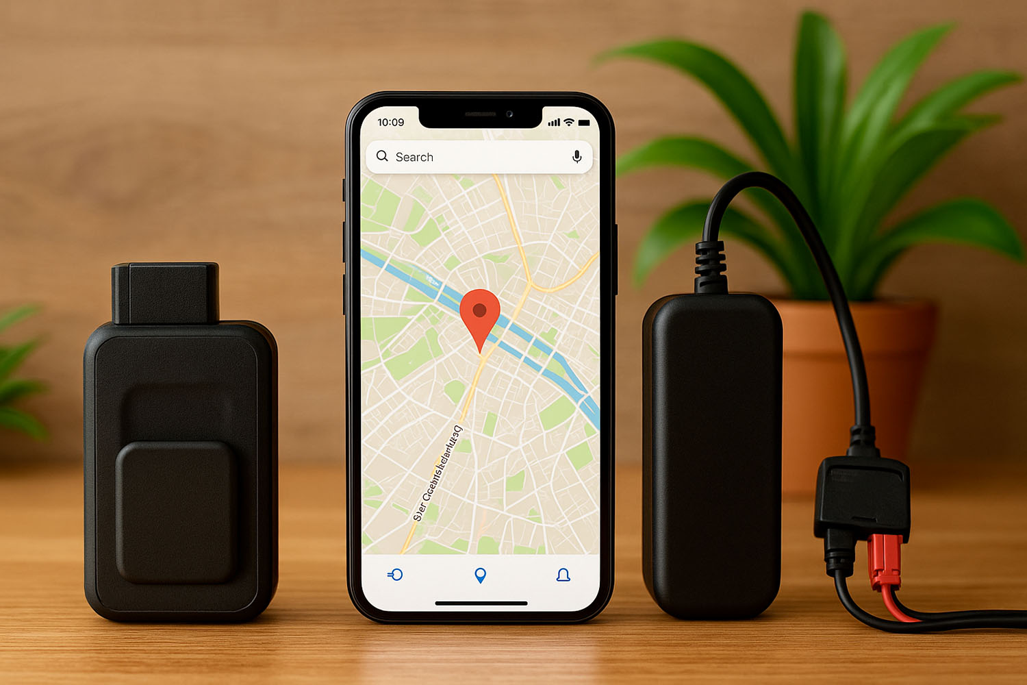 Comparaison entre traceur GPS autonome sur batterie et traceur GPS filaire branché au véhicule